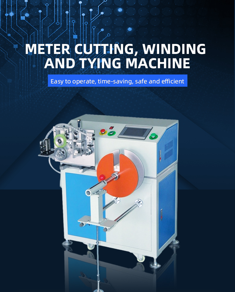 TR-139 Automatic Circle Meter Cutting Winding And Tying Machine — detail 1