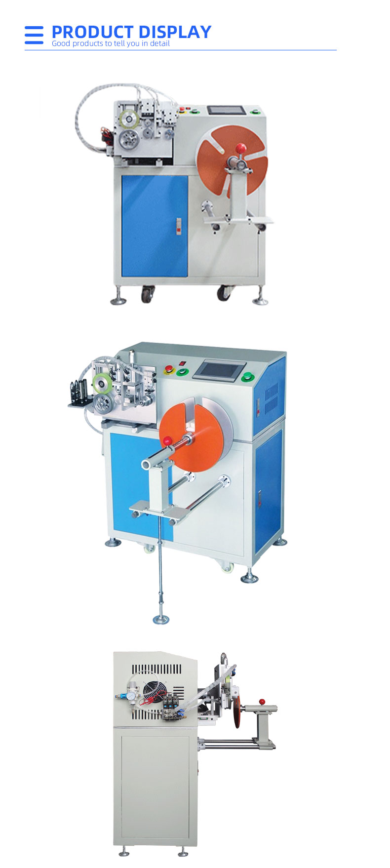TR-139 Automatic Circle Meter Cutting Winding And Tying Machine — detail 7