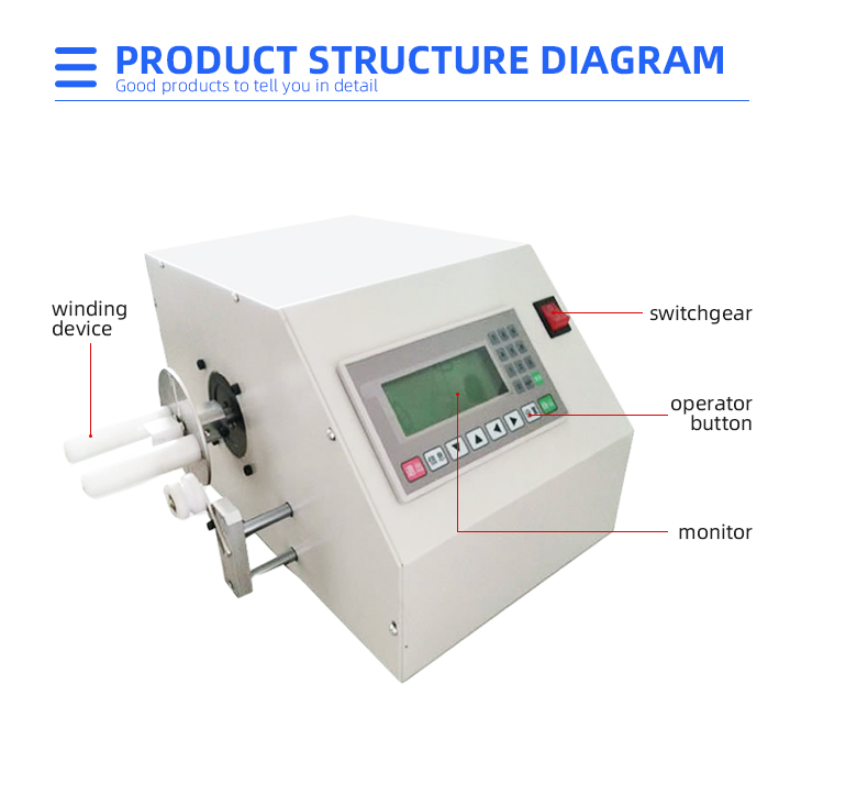 TR-220 Automatic Cable Arranging And Winding Machine — detail 6