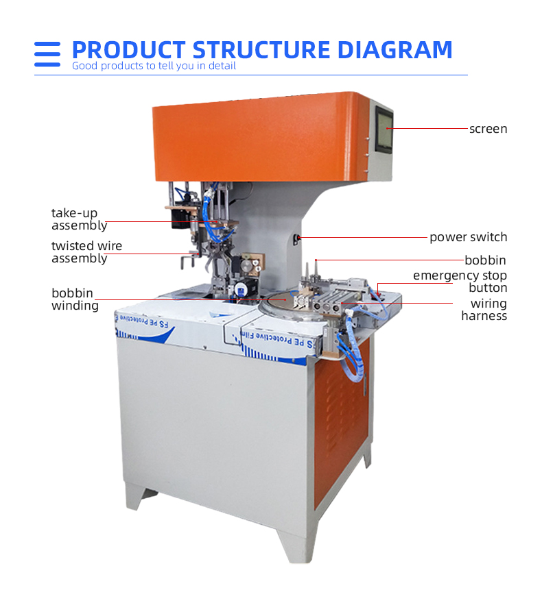 TR-BM8 Data Cable Tying Small 8-Shaped Winding And Tying Machine — detail 6