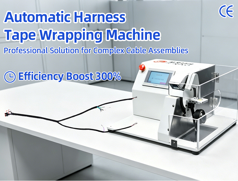 TR-303T Semi-auto Conventional Small Tape Wrapping Machine — detail 1