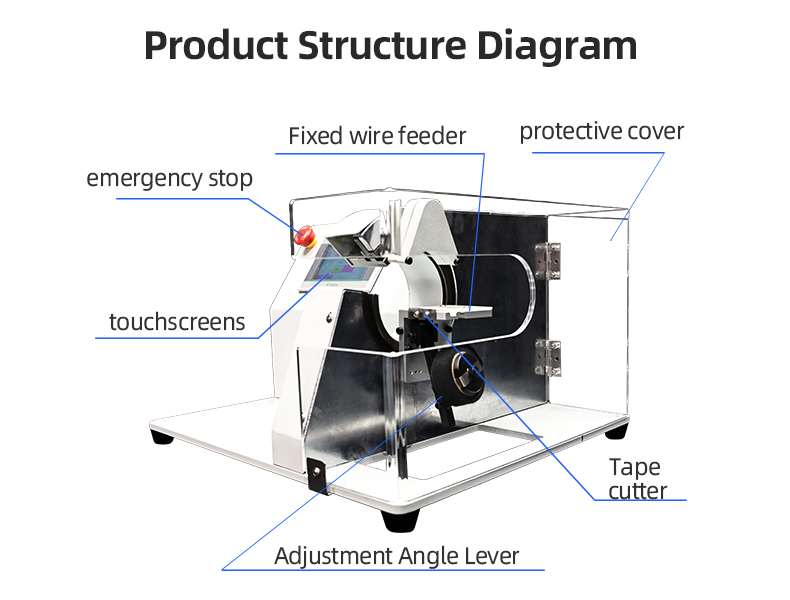 TR-303T Semi-auto Conventional Small Tape Wrapping Machine — detail 7