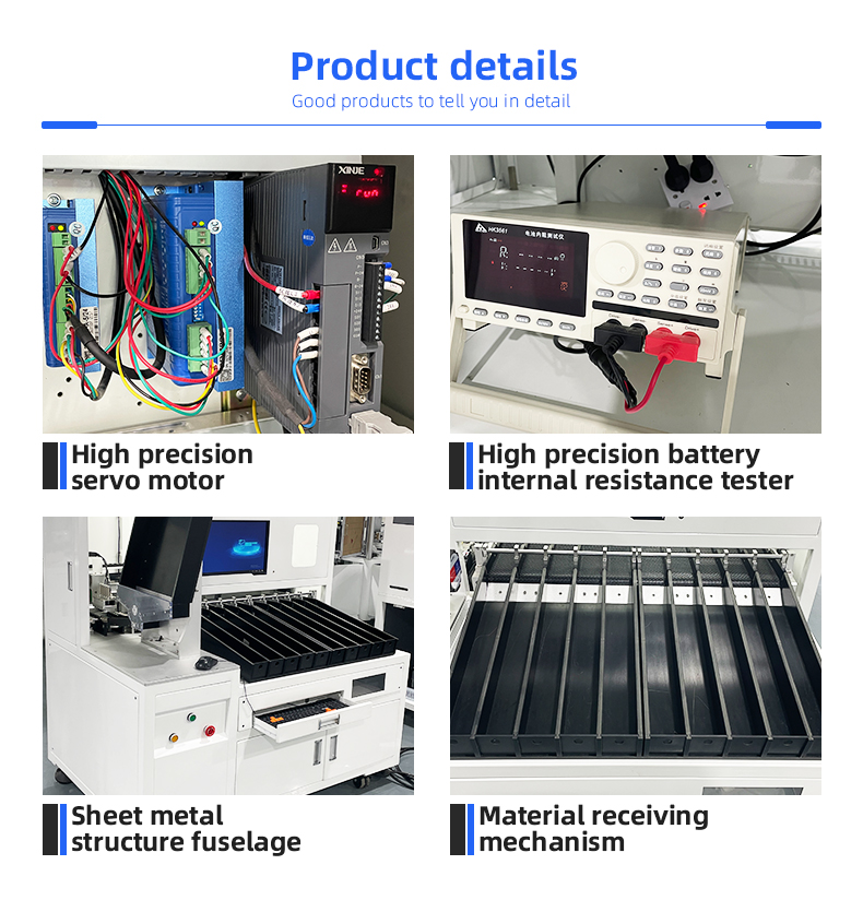 TR-FX102 Ten-channel 18650, 21700, 32700 Lithium Battery Sorter — detail 8