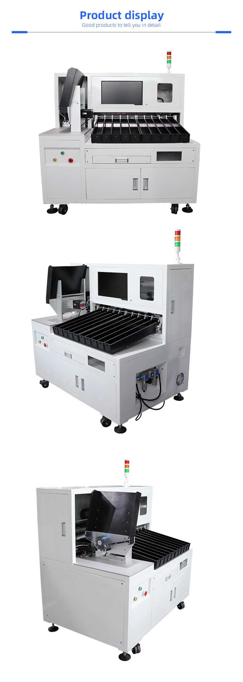 TR-FX102 Ten-channel 18650, 21700, 32700 Lithium Battery Sorter — detail 9