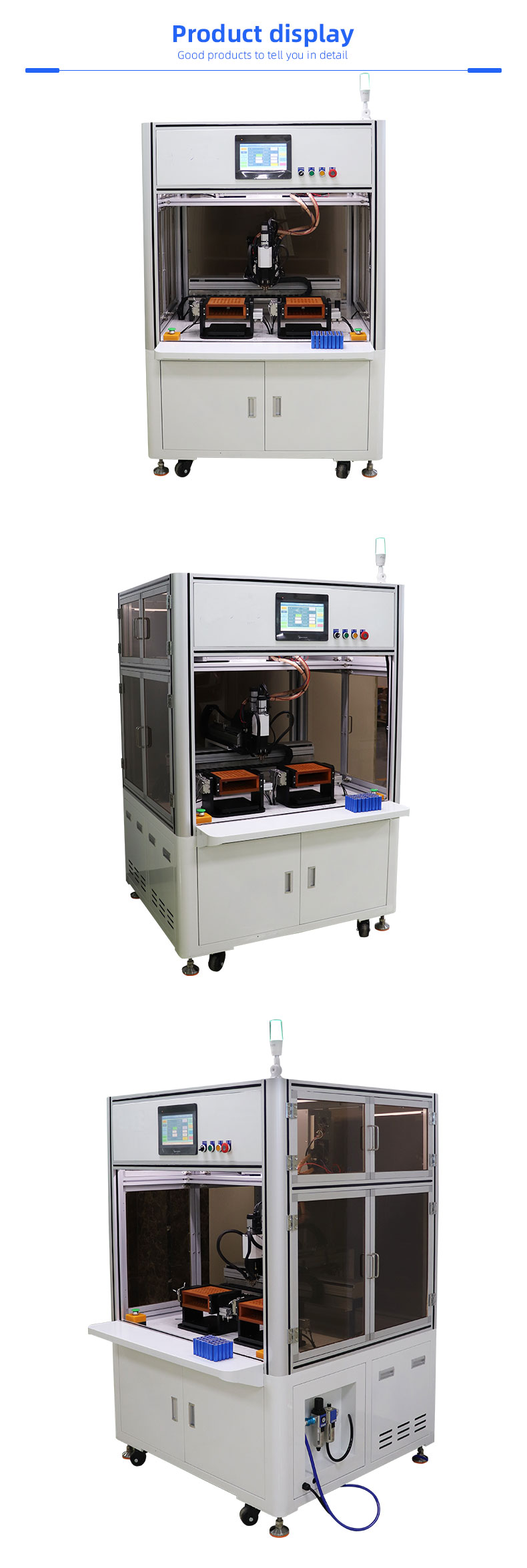 TR-HJ201FZ New Energy Lithium Battery Flat Dual-Station Automatic Spot Welding Machine — detail 9