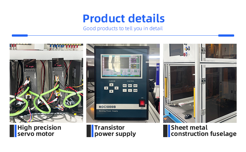 TR-HJ201 New Energy Carp Battery Single-Sided Four-Axis Automatic Spot Welding Machine — detail 8