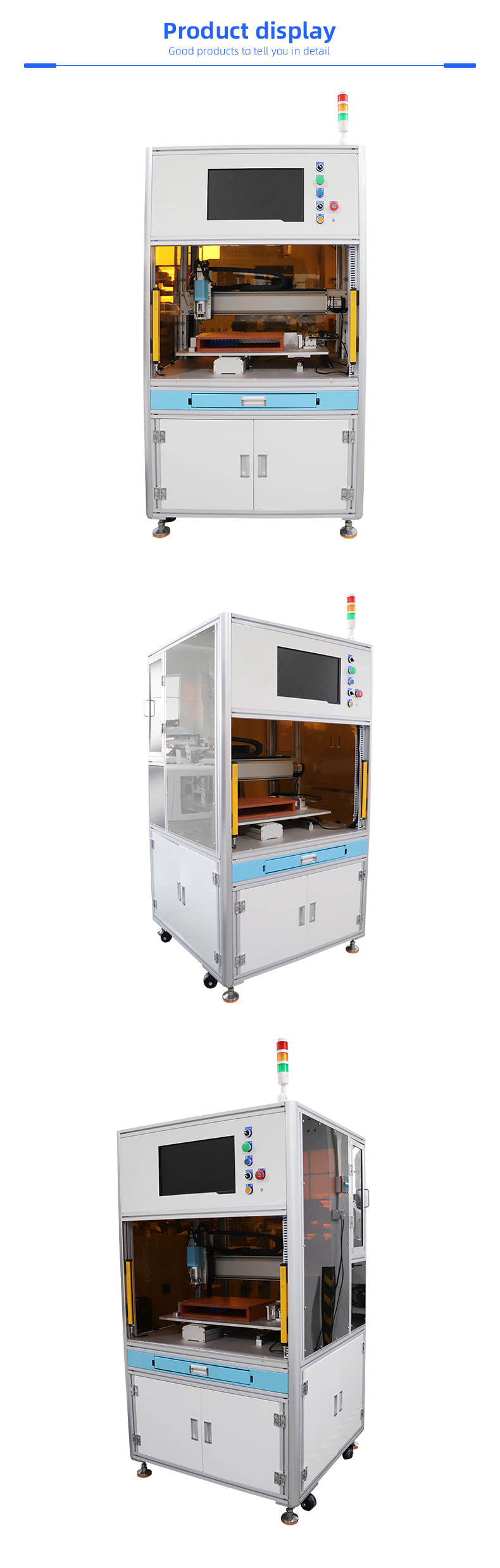TR-HJ201 New Energy Carp Battery Single-Sided Four-Axis Automatic Spot Welding Machine — detail 9