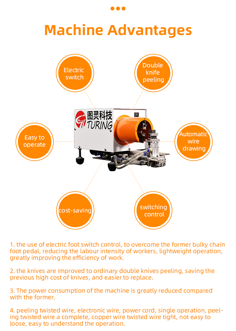 TR-19 Pneumatic Small Wire Stripping And Twisting Machine — detail 3