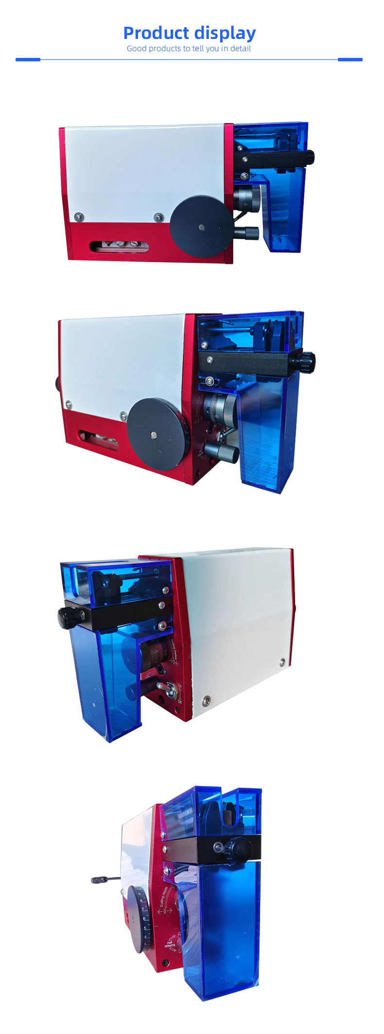 TR-QD15 Semi-auto Pneumatic Induction Wire Peeling Machine — detail 8