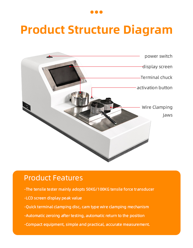 TR-LY10 Wire Cable Force Measurement Tensile Tester — detail 5