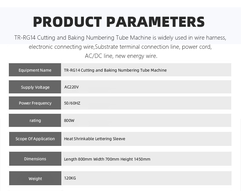 TR-RG14 Cutting And Baking Number Tube Machine — detail 5