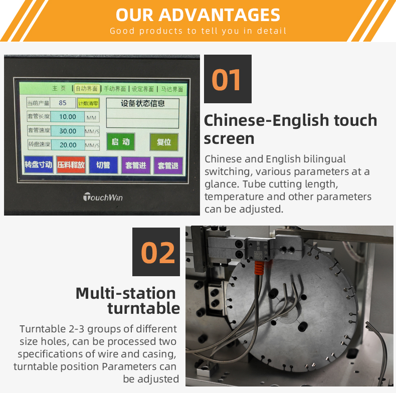 TR-RG13 Semi-Automatic Threading And Baking Heat Shrinkable Tube Machine — detail 5