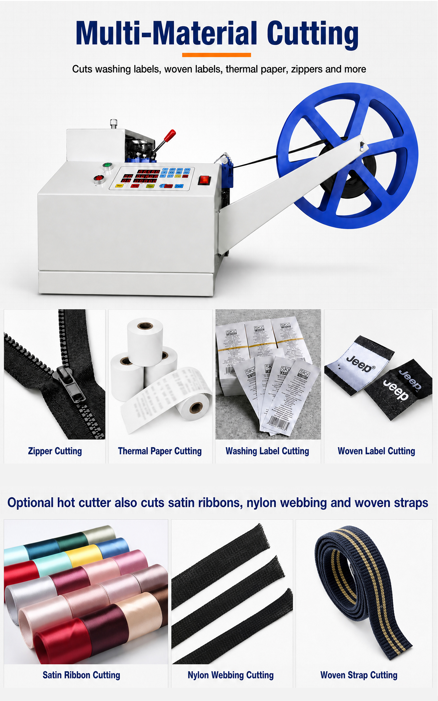 TR-202 200mm Single Cold Tape Cutting Machine — detail 3
