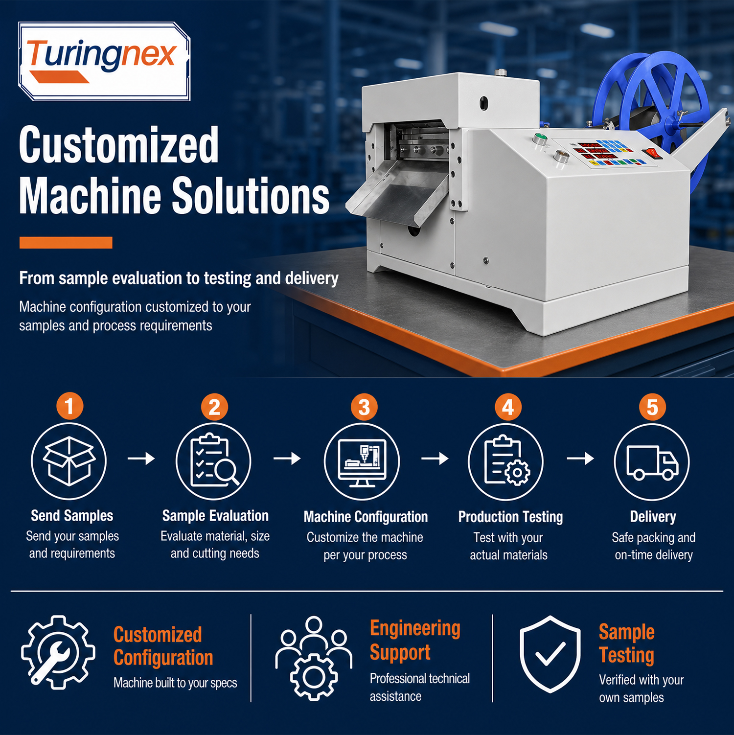TR-202 200mm Single Cold Tape Cutting Machine — detail 7