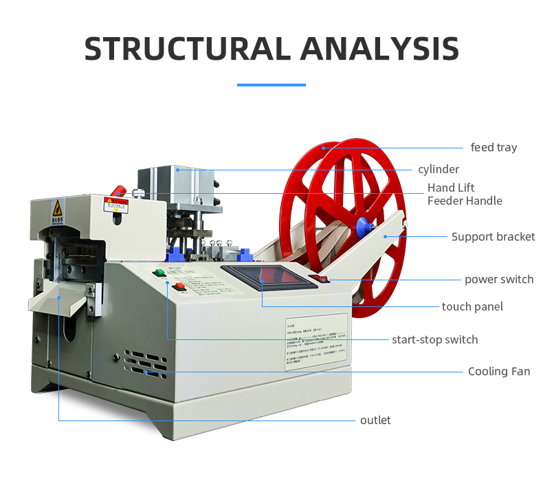 TR-QD120 120mm Knife Width Cold Cutting Pneumatic Punching And Tape Cutting Machine — detail 3