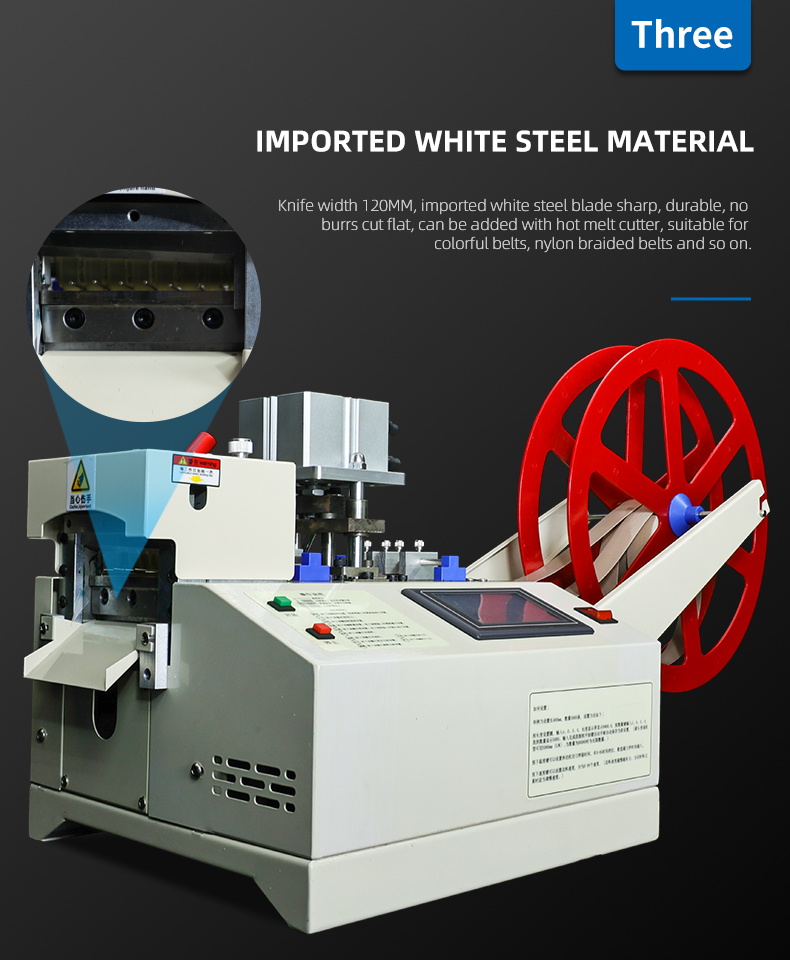 TR-QD120 120mm Knife Width Cold Cutting Pneumatic Punching And Tape Cutting Machine — detail 8