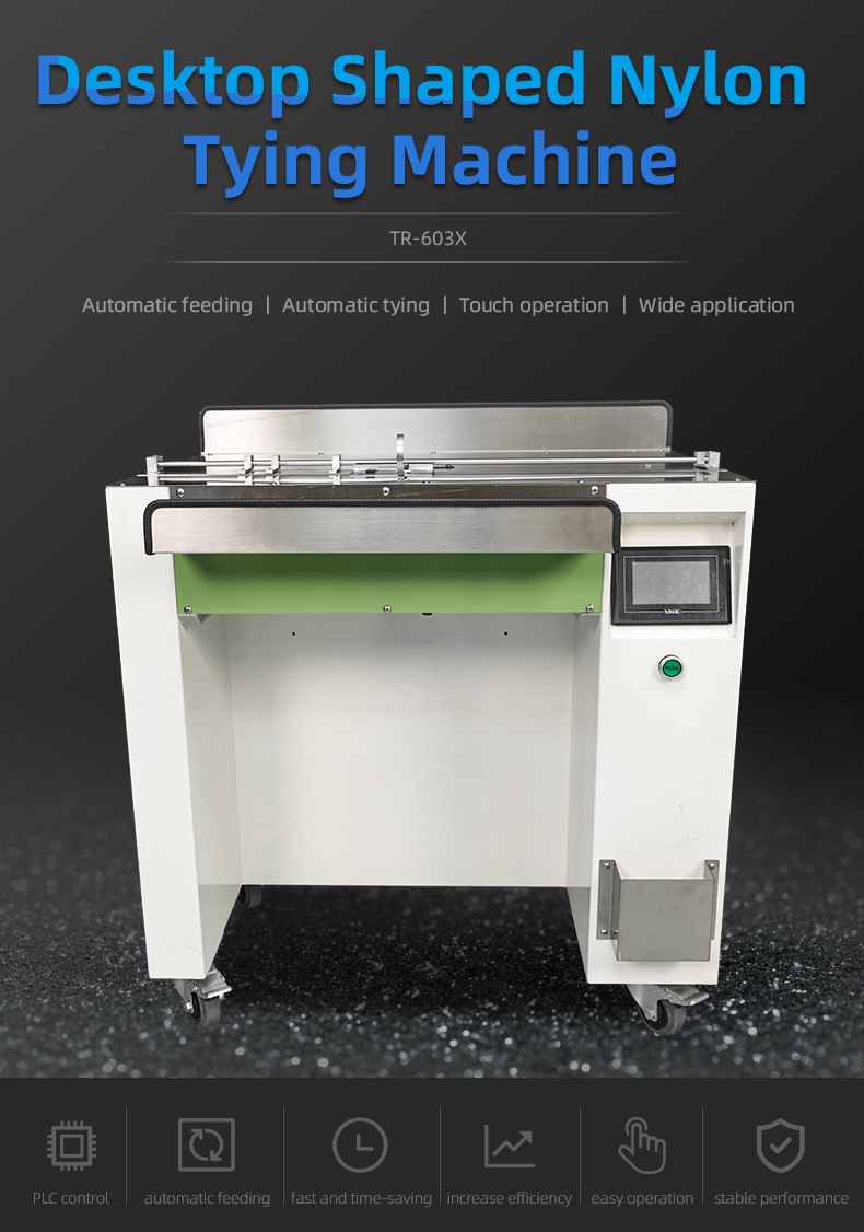TR-603X Desktop Shaped Nylon Strapping Machine/Cable Tie Machine — detail 1
