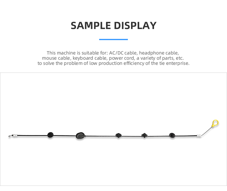 TR-603X Desktop Shaped Nylon Strapping Machine/Cable Tie Machine — detail 2