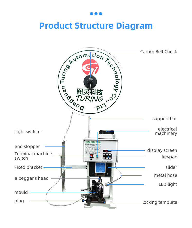 TR-2T Semi-Automatic 2T Mute Terminal Crimping Machine — detail 5