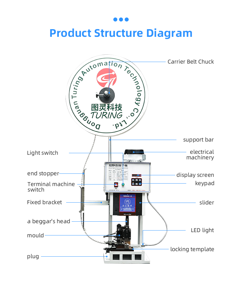 TR-6T Semi-Automatic 6T Mute Terminal Crimping Machine — detail 5