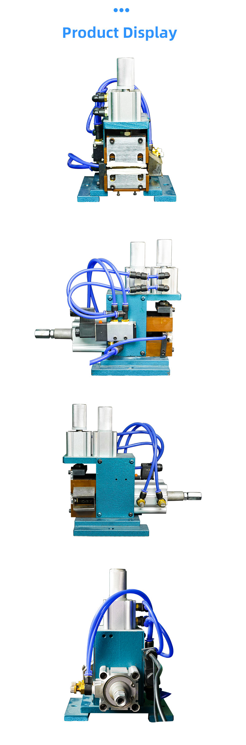 TR-3F4F Semi-auto Multi-function Pneumatic Small Wire Stripping Machine — detail 6