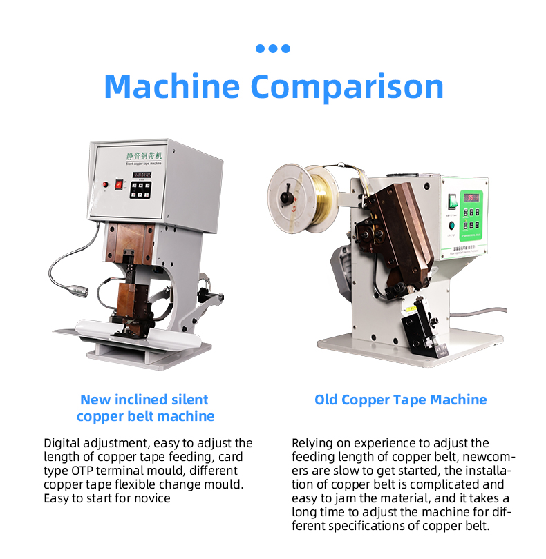 TR-TD02 Semi-Automatic 2T High-End Silent Copper Tape Machine — detail 7