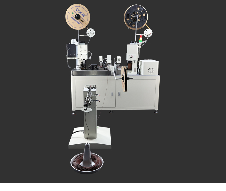 TR-D01 Double-head Single-pass Heat Shrink Tube Terminal Crimping Machine — detail 23