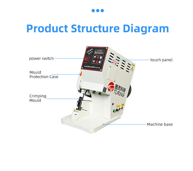TR-2T Turing Semi-Automatic Copper Tape Crimping Machine — detail 7