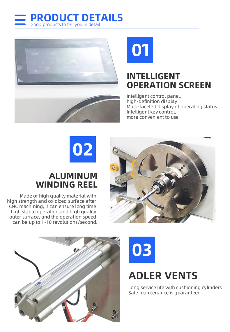 TR-138 Automatic Circle Meter Cutting Winding And Tying Machine — detail 5