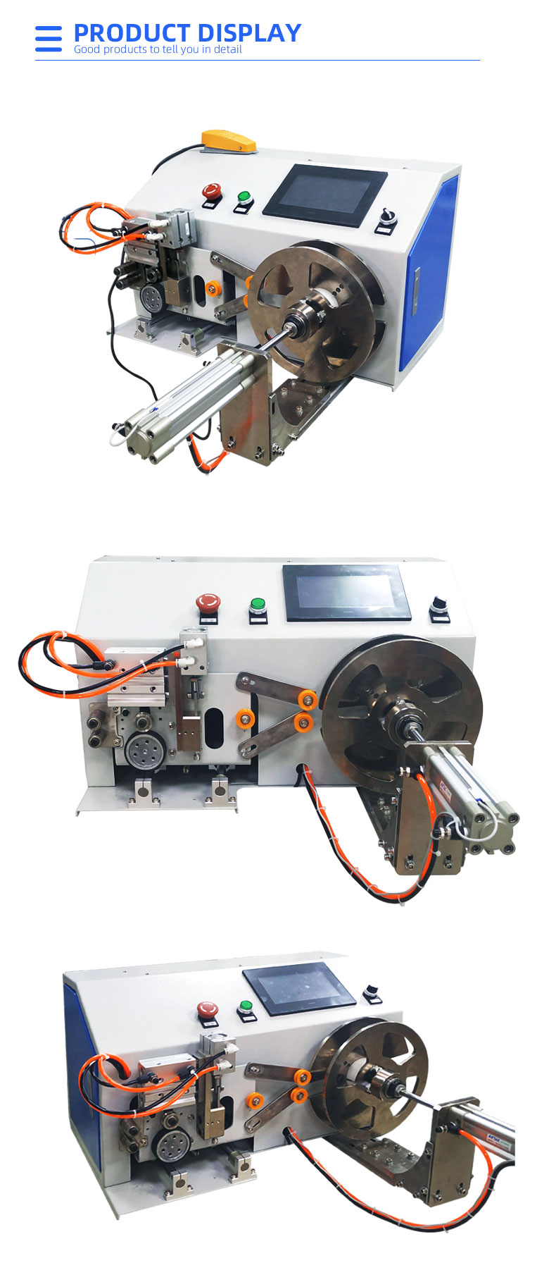 TR-138 Automatic Circle Meter Cutting Winding And Tying Machine — detail 7