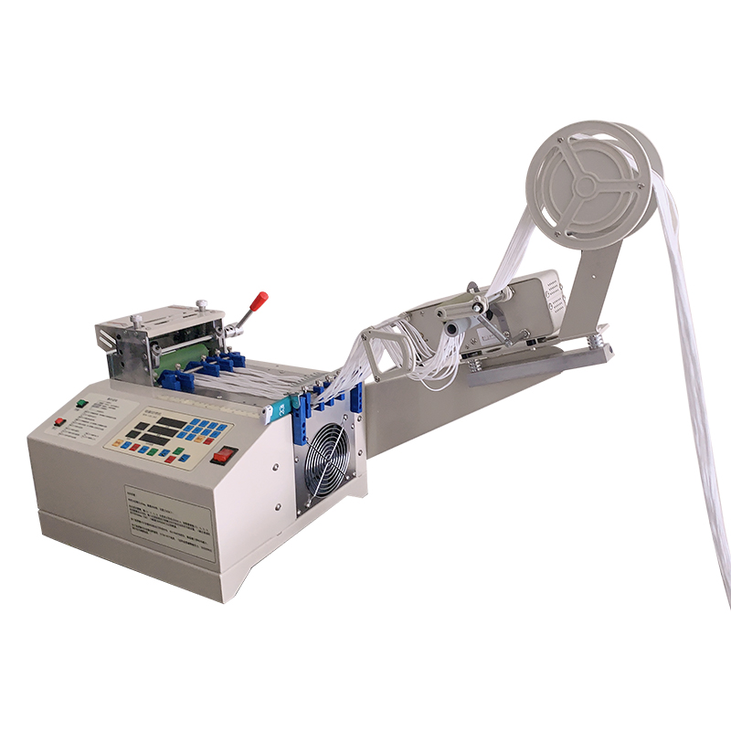 TR-120E Automatic 120mm Knife Width Ear Loop Cutting Machine — detail 6
