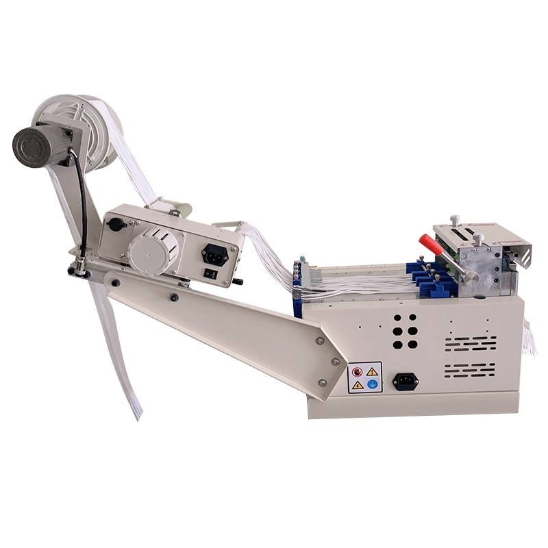 TR-120E Automatic 120mm Knife Width Ear Loop Cutting Machine — detail 7