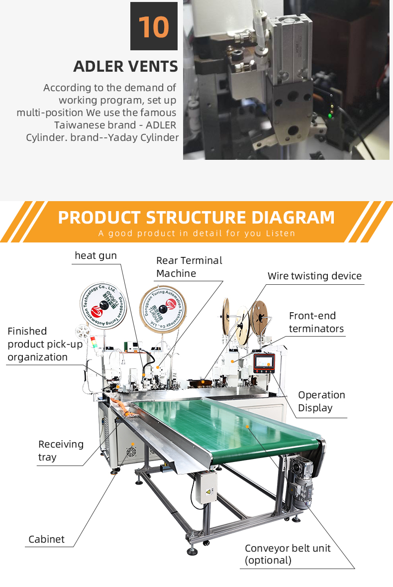 TR-DM03 Fully Automatic One-to-Three Inserting Tube Terminal Crimping Machine — detail 11