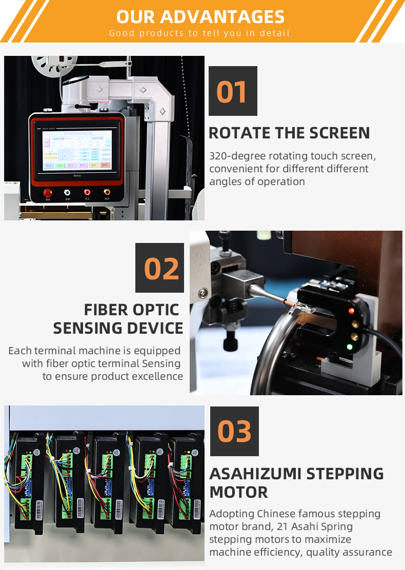 TR-DM03 Fully Automatic One-to-Three Inserting Tube Terminal Crimping Machine — detail 8