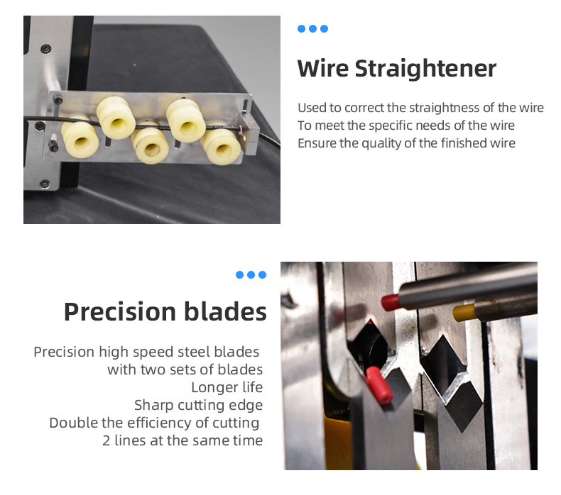 TR-201 Semi-auto Computer Flat Sheath Wire Stripping Machine — detail 7