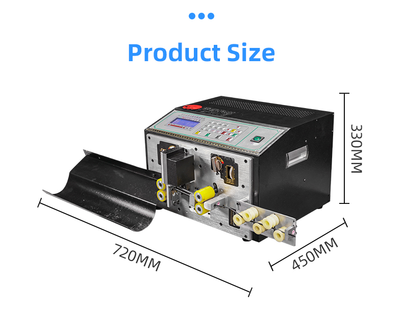 TR-201 Semi-auto Computer Flat Sheath Wire Stripping Machine — detail 8