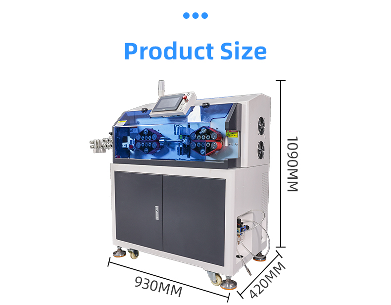 TR-508 MAX4 Fully Automatic Large Square Wire Stripping Machine — detail 8