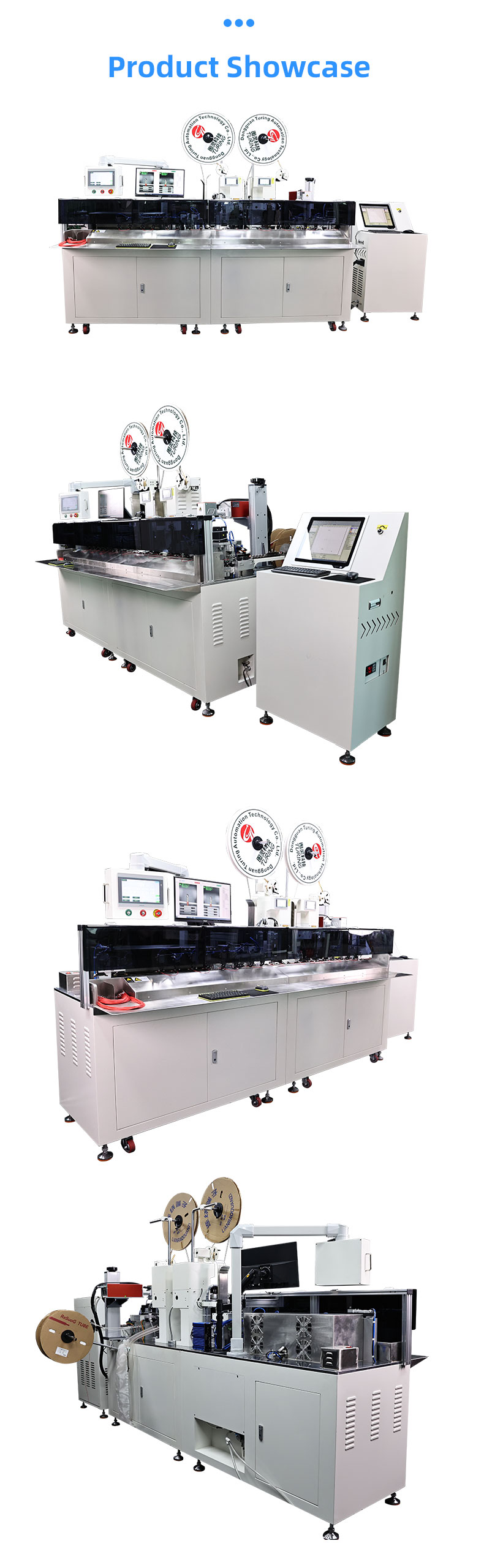 TR-DM06 Automatic U Shape Double Threaded Numbering Tube Heat Shrinkable Terminal Crimping Machine — detail 11