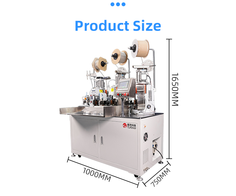TR-3002 Fully Automatic Three-in-one Crimping Terminal Crimping Machine — detail 14