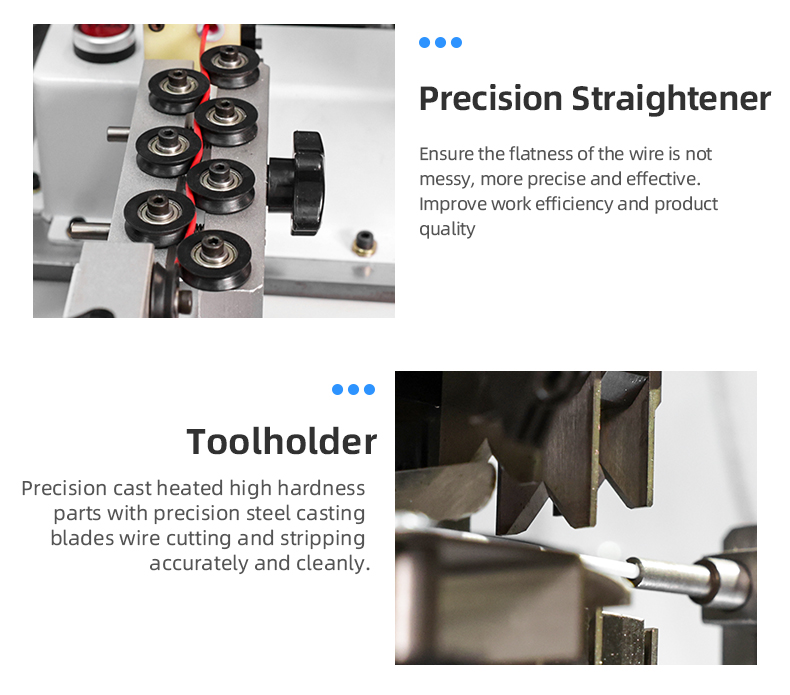 TR-3002 Fully Automatic Three-in-one Crimping Terminal Crimping Machine — detail 10