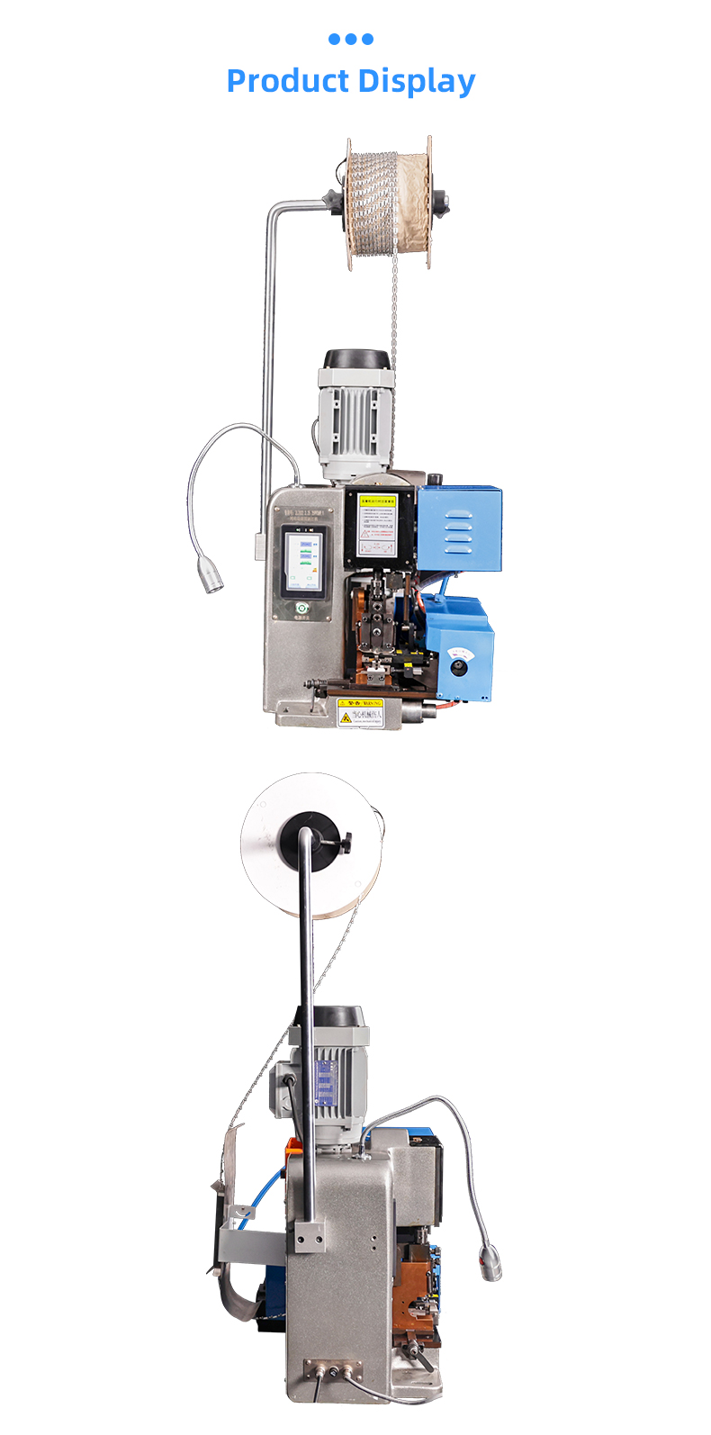 TR-BD01 Semi-Automatic 2.0T Stripping And Terminal Crimping Machine — detail 8