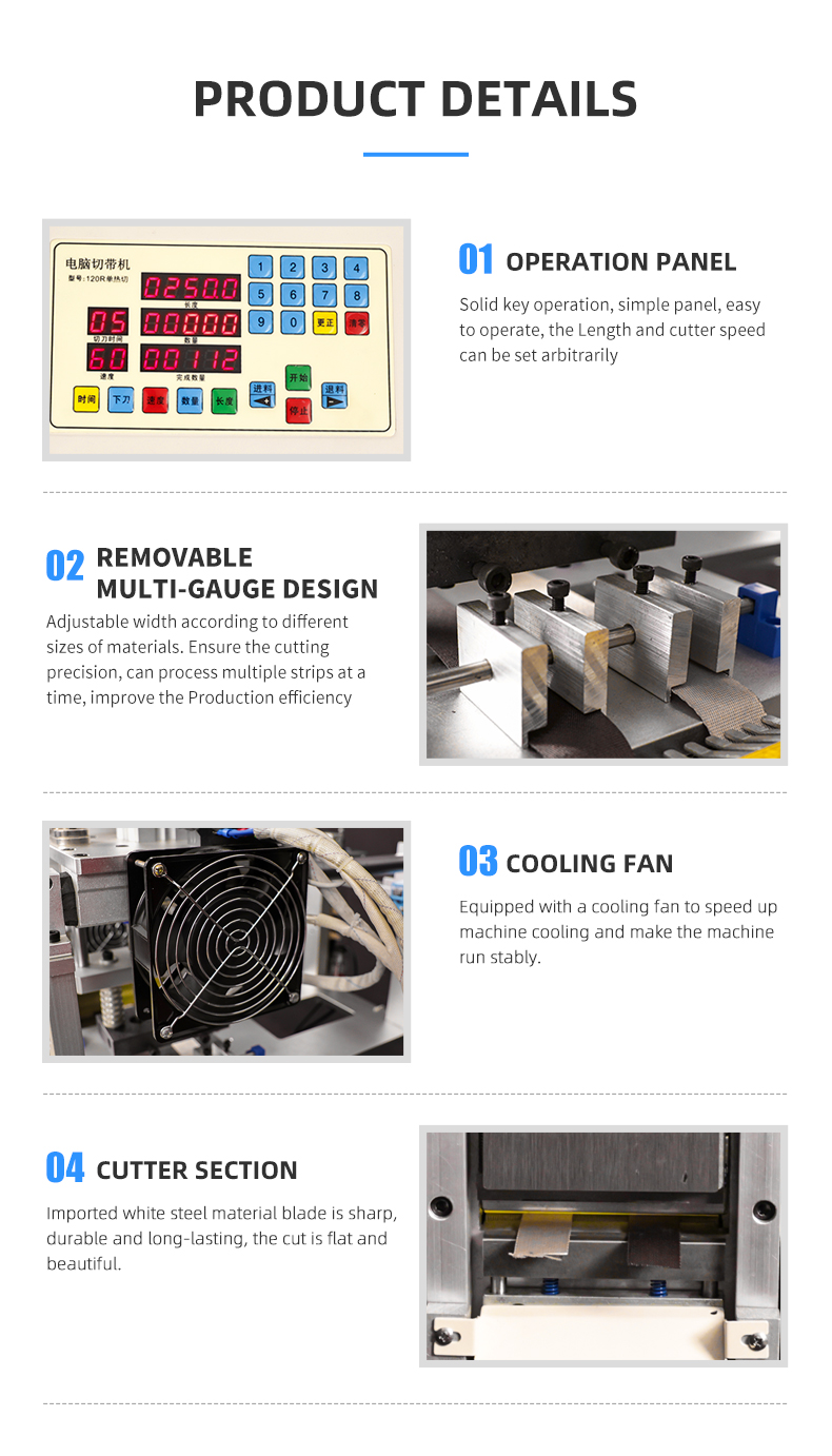 TR-120RDK Ribbon Single-heat Large-aperture Punching And Cutting Machine — detail 6