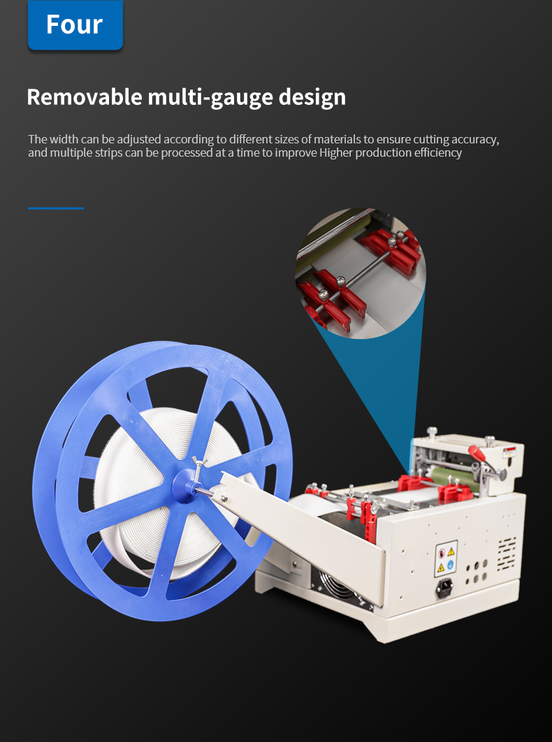 TR-120L Automatic 120mm Single Cold Tape Cutting Machine — detail 10