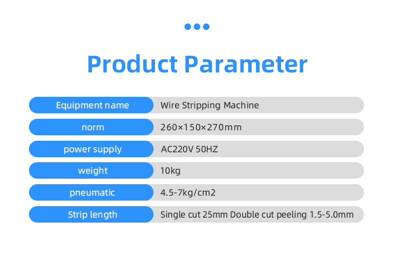 TR-3F1 Semi-auto Double Blades Wire Stripping Machine — detail 4