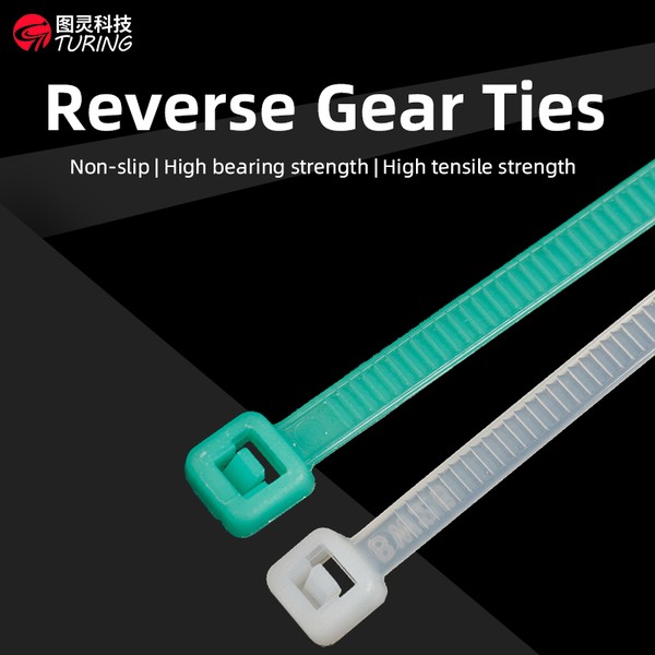 TR-TIE02 PA66 With UL Approval Cable Wire Tube Reverse Tooth Nylon Tie — product photo 1