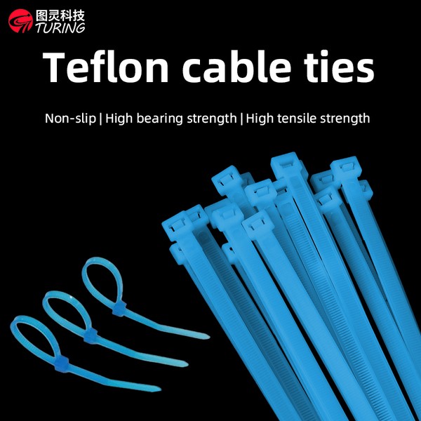 TR-TI24 Wire Cable Tube Teflon High Temperature Nylon Tie