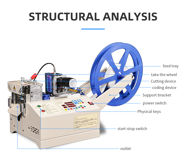 TR-120LDB Semi-autoTape Coding And Cutting Machine — detail 3