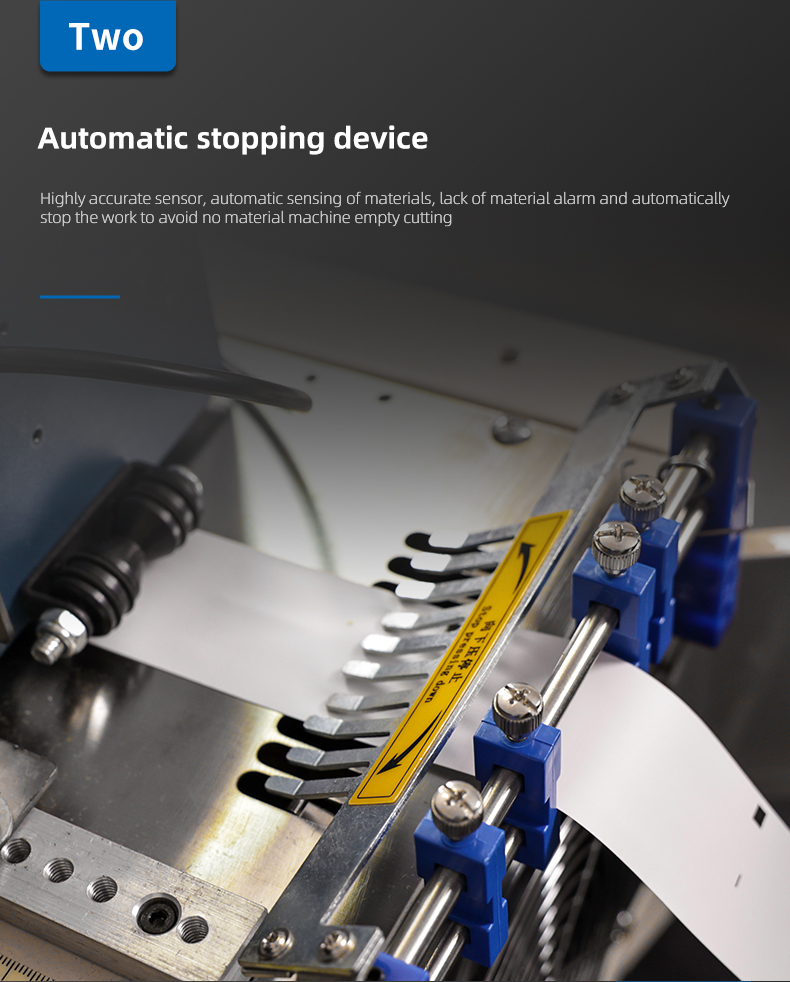 TR-120LDB Semi-autoTape Coding And Cutting Machine — detail 7