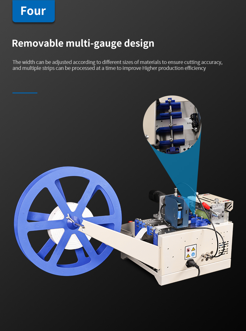 TR-120LDB Semi-autoTape Coding And Cutting Machine — detail 9