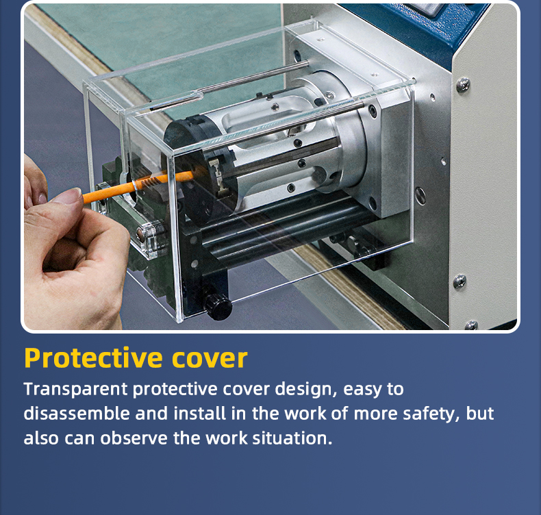 TR-6806D Semi-automatic Coaxial Wire Stripping Machine — detail 12